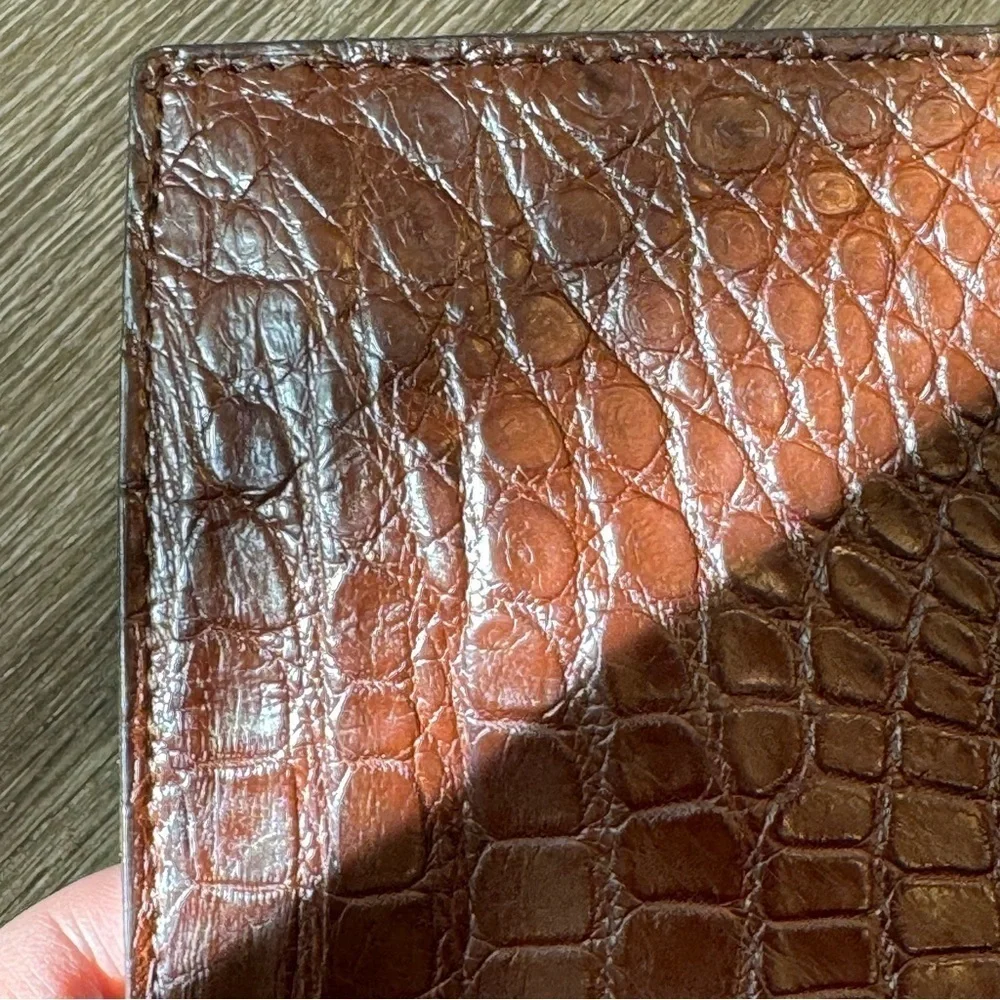Genuine Croc Leather Wallet